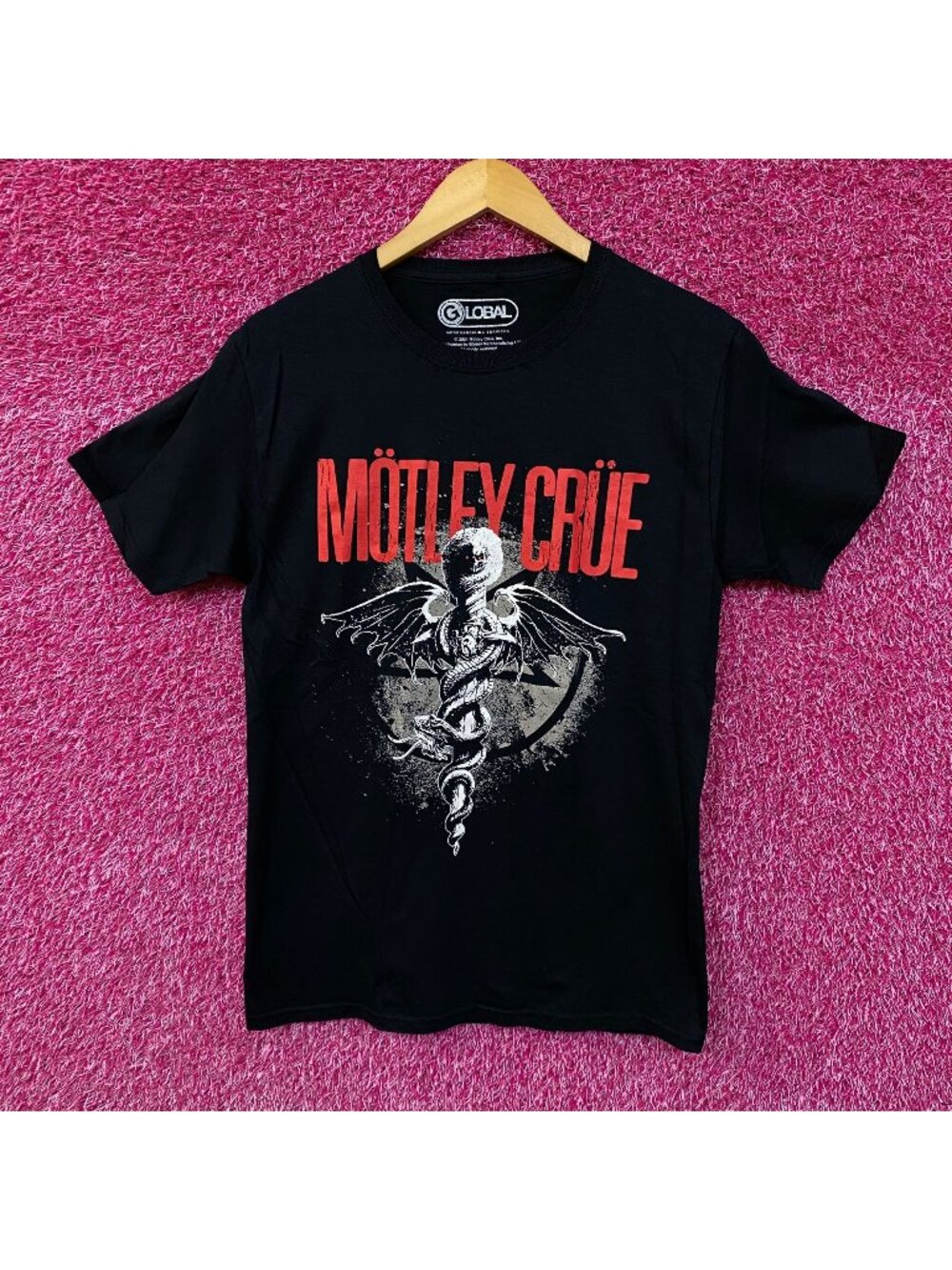 Motley Crue Dr Feel Good Album Art Heavy Metal Band Tee S